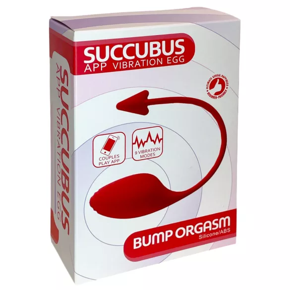 Funny Me – Smart Vibrating Egg with Devil Fork (Red)