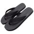 Black Flip-Flops with Fun Novelty Design - 42/43