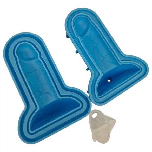 Blue Novelty Ice Cube Tray - Fun Shape Mold