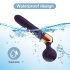 Curved Black Wireless Massager Vibrator