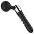 Curved Black Wireless Massager Vibrator