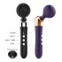 Curved Black Wireless Massager Vibrator
