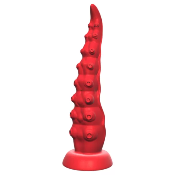 Suction Cup Octopus Tentacle Vibrator with Remote (Red)