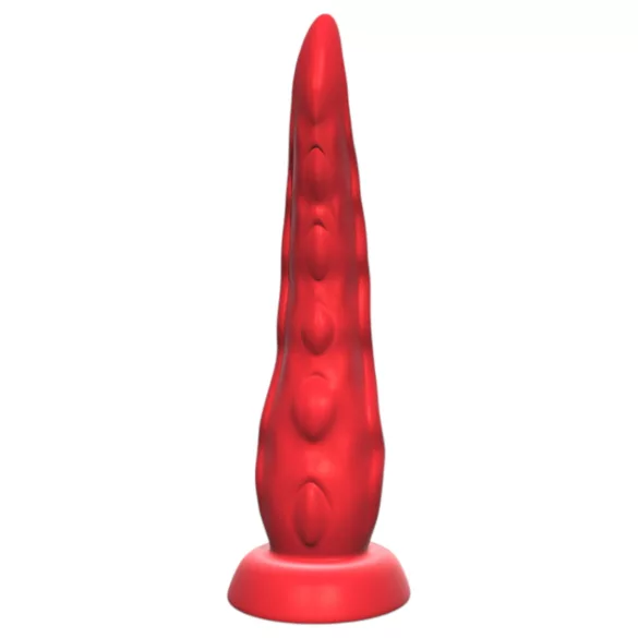 Suction Cup Octopus Tentacle Vibrator with Remote (Red)