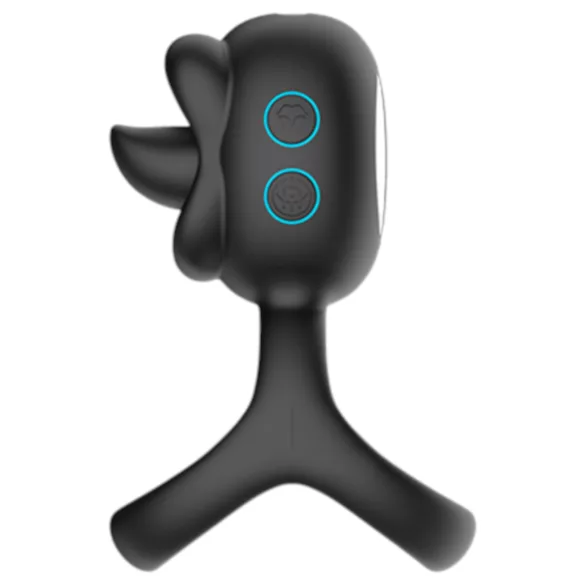 Biu-Biu - Black Ring & Tease Clitoral Vibrator