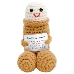 Positive Vibes Knit Condom (Natural)