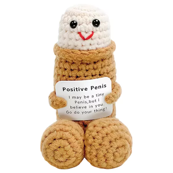 Positive Vibes Knit Condom (Natural)