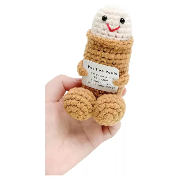 Positive Vibes Knit Condom (Natural)
