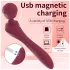Lonely Curved Massager Vibrator (Red)