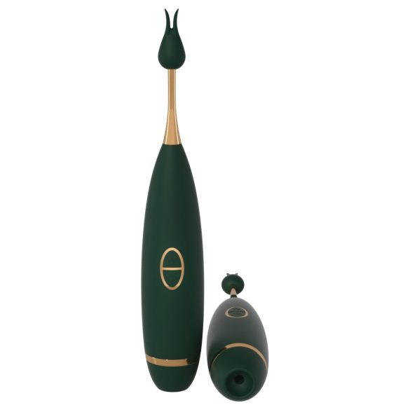 Lonely - Clitoral Vibrator - 3-Piece Set (Green)
