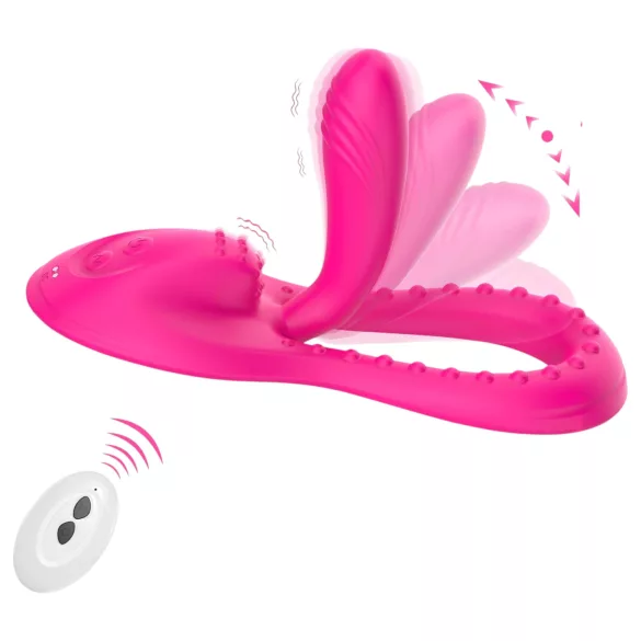 Mroow - flexible pillow vibrator (pink)