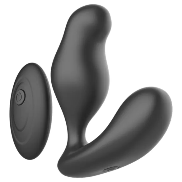 Mroow - prostate vibrator with remote control (black)