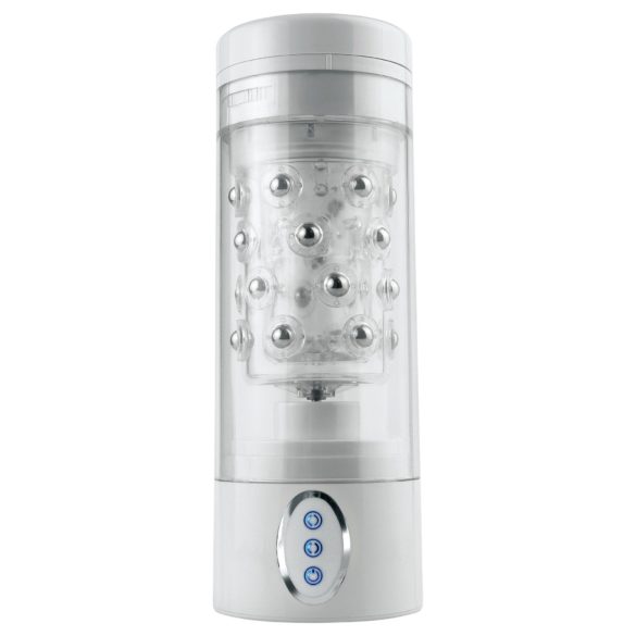 PDX Roto-Bator - Vibrating Oral Pleasure Device (White)