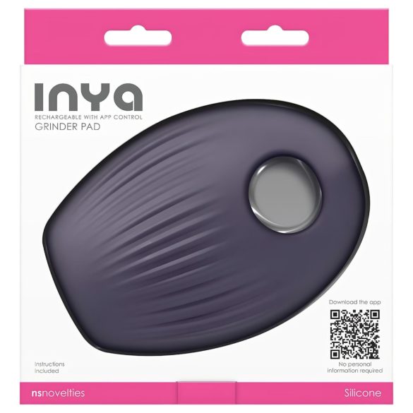 Inya Grinder Pad - Smart Pillow Vibrator (Purple)