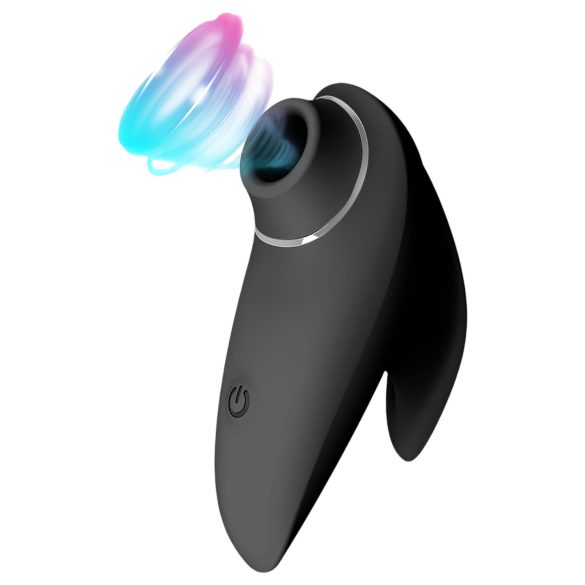 AlvUp - Airwave Clitoral Stimulator Vibrator (Black)