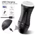 AlvUp - Vibrating Suction Masturbator (Black)