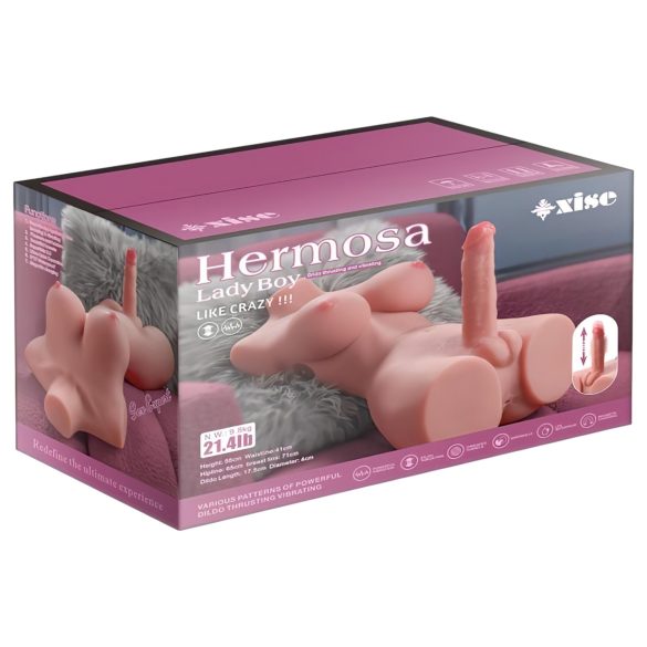 XISE Hermosa Lady Boy - Vibrating Torso with Thrusting Feature