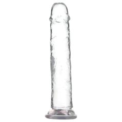 Addiction Crystal - Suction Cup Dildo (Clear) - 20cm