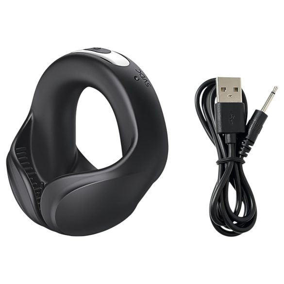 AlvUp - Vibrating Intimacy Ring (Black)