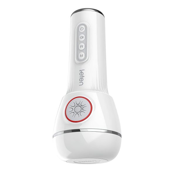 LETEN SM340 - Rechargeable Vibrating and Suction Masturbator with Sound