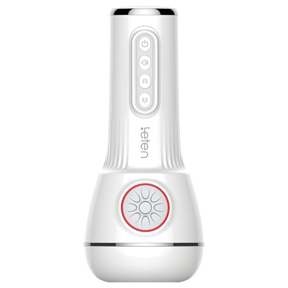 LETEN SM340 - Rechargeable Vibrating and Suction Masturbator with Sound