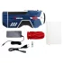 Leten SM Future Pro - mains‑powered thrusting, squeezing, warming masturbator (blue)