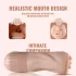 Lonely - Rechargeable Suction & Vibrating Oral Simulator (Natural)