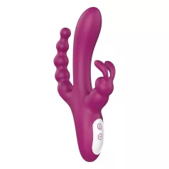   Sex HD Joker - Rechargeable, Waterproof Triple Vibrator (Purple)
