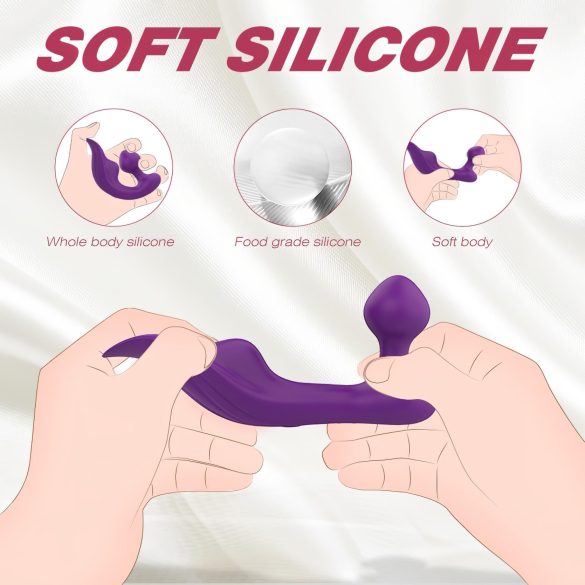 Sex HD Chomper - Waterproof Clitoral & Anal Vibrator (Purple)