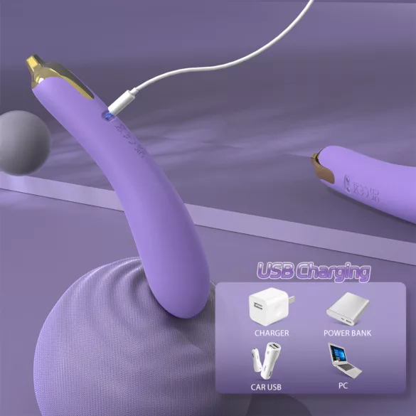 Sex HD - Eggplant Vibrator (Purple)