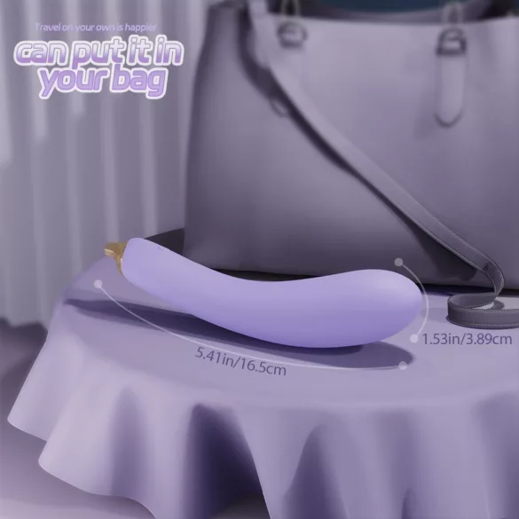 Sex HD - Eggplant Vibrator (Purple)