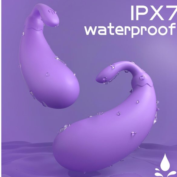 Sex HD - Eggplant-Shaped Vibrating Egg (Purple)