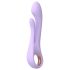 Kaethe Vibrator with Clitoral Arm - Purple Sensation