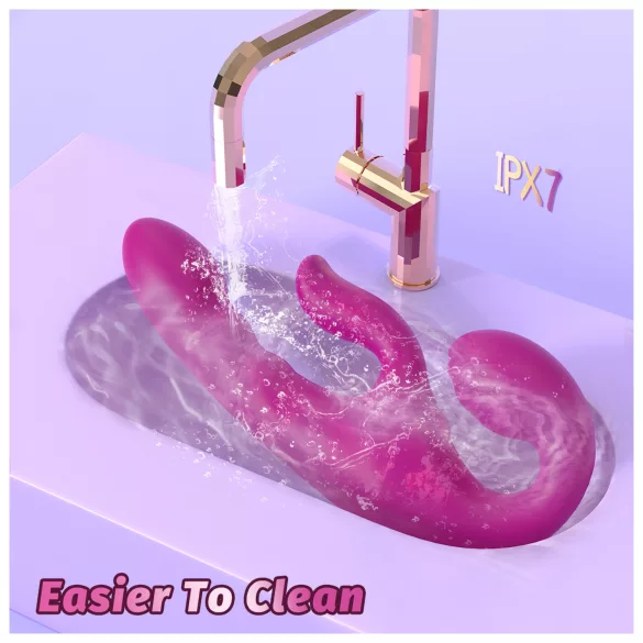 SEX HD Co-op Bliss - Strap-on Clitoral Arm Vibrator (Purple)