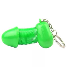 Roomfun - funny penis keyring (green)