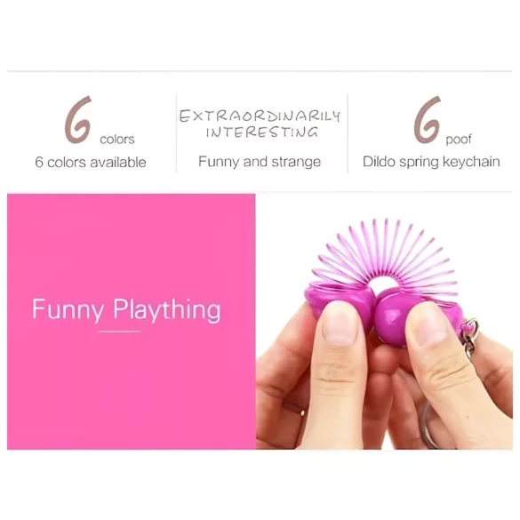 Roomfun - funny penis keyring (green)