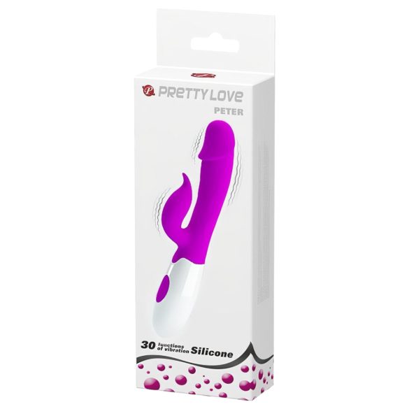 Pretty Love Peter - Clitoral Arm Vibrator (Purple)