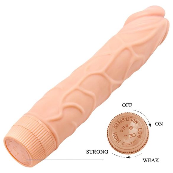 Baile Barbara - Realistic Vibrator - 22.5 cm (Natural)