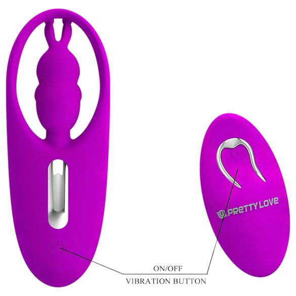 Pretty Love Wild Rabbit - Bunny Clitoral Vibrator (Pink)
