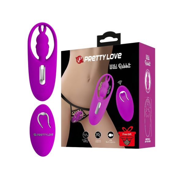 Pretty Love Wild Rabbit - Bunny Clitoral Vibrator (Pink)