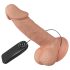 Baile Zebulon - Realistic Vibrator with Balls - 19cm (Natural)