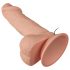 Baile Zebulon - Realistic Vibrator with Balls - 19cm (Natural)