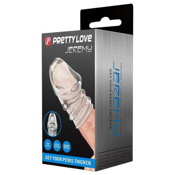 Pretty Love Jeremy - Transparent Penis Sleeve