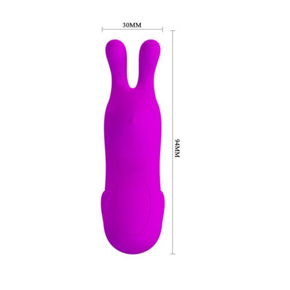 Pretty Love Bunny - Rabbit Finger Vibrator (Purple)