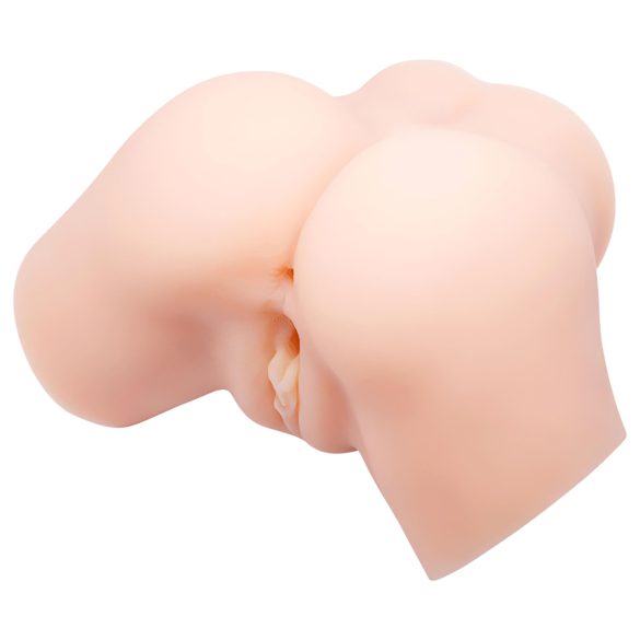 Crazy Bull - Lifelike Vibrating Masturbator (Natural)