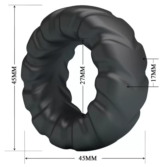 Crazy Bull - Ultra Strong Black Penis Ring
