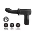 Pretty Love Dj Doctor - Thrusting Pleasure Pistol Vibrator (Black)