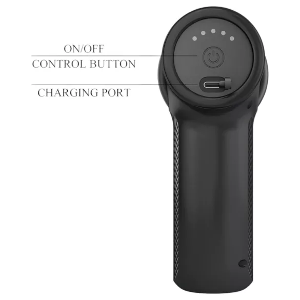 Pretty Love Dj Doctor - Thrusting Pleasure Pistol Vibrator (Black)