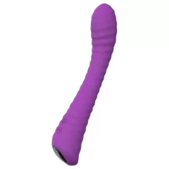   Sex HD Sunshine - rechargeable, ribbed G-spot vibrator (purple)