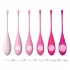 Sex HD Eggs - Set of 6 Geisha Balls (Pink)